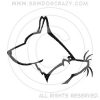 German Shepherd with Rat Shirts