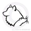 american Eskimo Dog Barn Hunt Embroidery