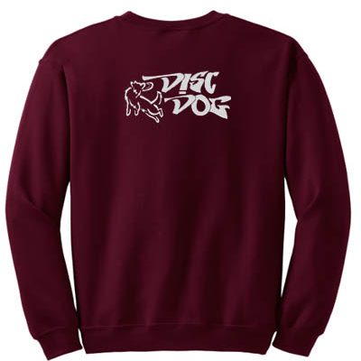 Embroidered Disc Dog Sweatshirt