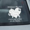 Beautiful Miniature Pinscher Decal