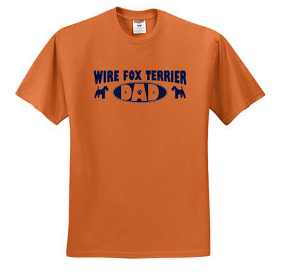 Wire Fox Terrier Dad T-Shirt