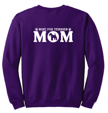 Wire Fox Terrier Mom sweatshirt