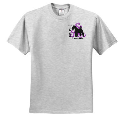 Tribal Wire Fox Terrier T-Shirt