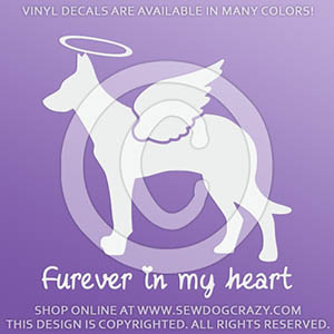 Personalized Angel Beauceron Decal