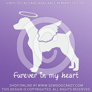 Pet Loss Brittany Angel Decals