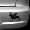 Angel Cardigan Welsh Corgi Bumper Sticker