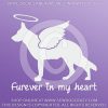 Angel German Shepherd Decals