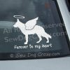 Angel German Shepherd Decal