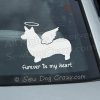 Angel Corgi Car Decal
