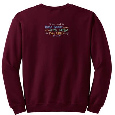 Embroidered Dog Agility Sweatshirt