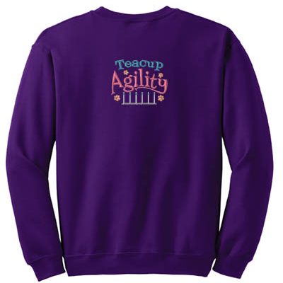 Embroidered Teacup Agility Sweatshirt