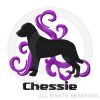 Tribal Chesapeake Bay Retriever Embroidery