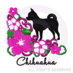 Pretty Chihuahua Embroidery