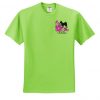 Hibiscus Embroidered Chihuahua T-Shirt