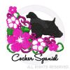 Pretty Cocker Spaniel Embroidery