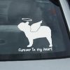 Angel French Bulldog Decal