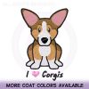Cartoon Sable Corgi Shirts