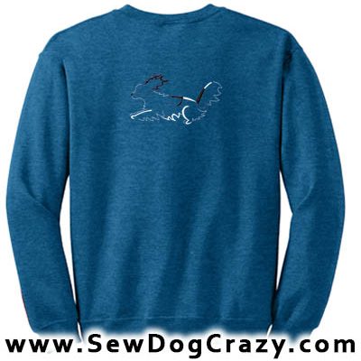 Papillon Dog Sports Sweatshirts