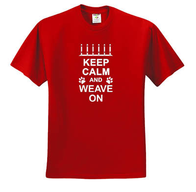 Keep Calm and Weave On T-Shirt