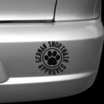 German shorthaired Pointer Approved Decal