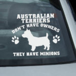 Funny Australian Terrier Stickers