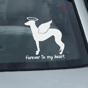 Angel Greyhound Sticker