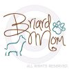 Briard Mom Apparel