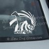 Vinyl Whippet Car Decal