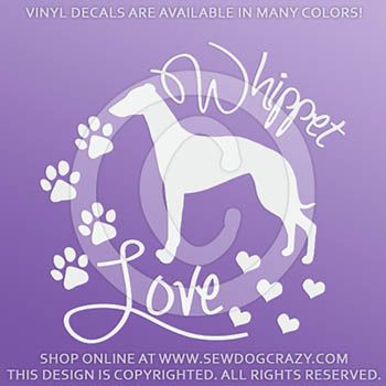Pretty Whippet Decals