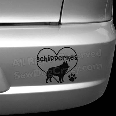 Love Schipperkes Bumper Stickers