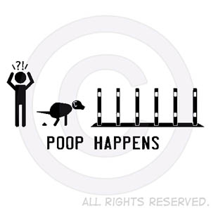 Poop Happens Agility Apparel