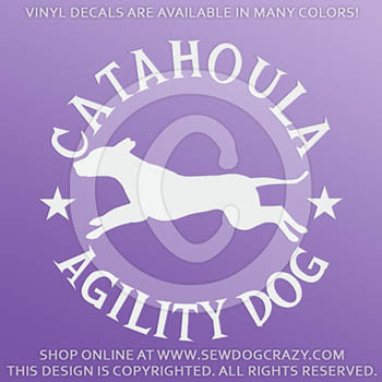 Catahoula Agility Decals