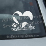 Love Kooikerhondjes Window Stickers