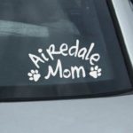 Airedale Mom Sticker