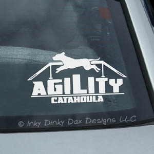 Catahoula Agility Stickers