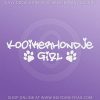 Kooikerhondje Girl decal