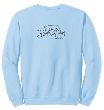 Embroidered Corgi Barn Hunt sweatshirt