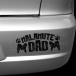 Malamute Dad Bumper Sticker