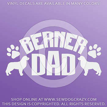 Berner Dad Decals