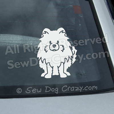Cartoon Pomeranian Stickers
