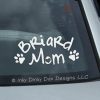 Briard Mom Decal