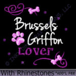 Brussels Griffon Embroidery