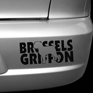 Brussels Griffon Car Stickers