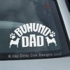 Buhund Dad Decal