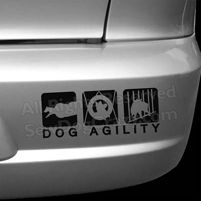 Dog Agility Bumper Stickers