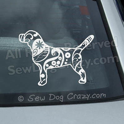 Paisley Beagle Decals