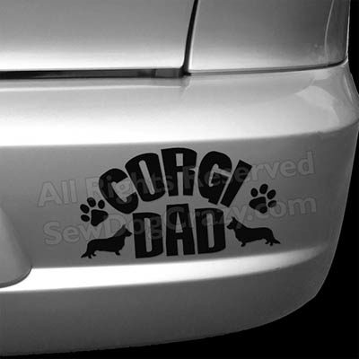 Cardigan Welsh Corgi Dad Bumper Stickers