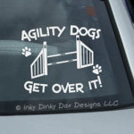 Agility Dogs Decal