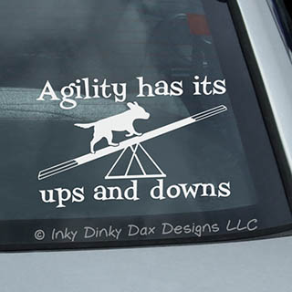 Dog Agility Stickers
