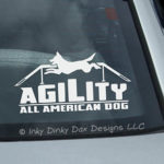 All American Dog Agility Sticker